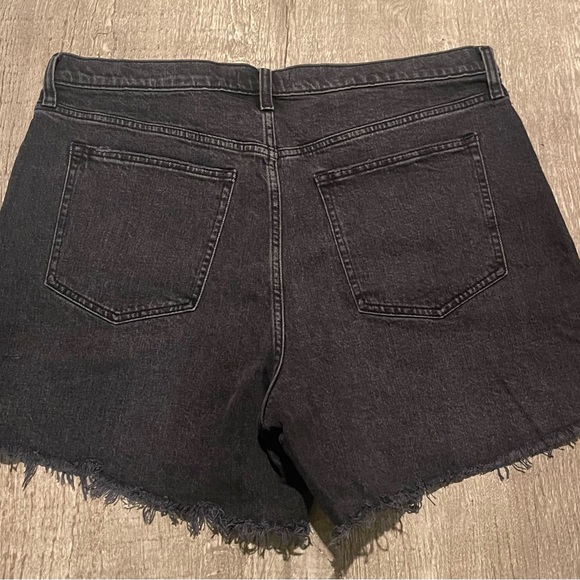 NWT Abercrombie & Fitch Women’s XL 34 18 Shorts High Rise The Dad Short Bottom - Picture 6 of 11